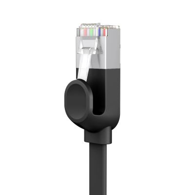 5. Kabel Baseus High Speed sieciowy płaski Ethernet CAT6 RJ45 1m - czarny