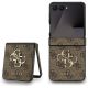 Etui Guess Big 4G Logo Classic Logo na Samsung Galaxy Z Flip 7 - brązowe