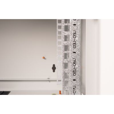 16. Digitus Szafa sieciowa wisząca Unique 19" 7U rack 600x450, drzwi szyba, szary, niedzielona, złożona, 100kg