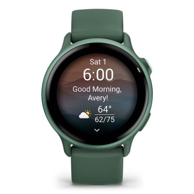 5. Zegarek Garmin Vivoactive 6 42mm Jasper Green