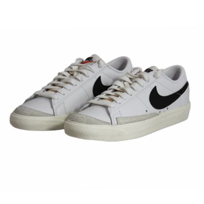 3. Buty sportowe sneakersy Nike Blazer Low '77 Vintage White/Sail/Black - DA6364-101