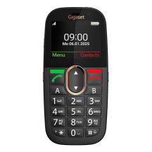 Gigaset GL695 5,87 cm (2.31") 113 g Czarny Telefon dla seniora