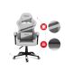 15. Fotel gamingowy Huzaro Force 4.4 Grey Mesh