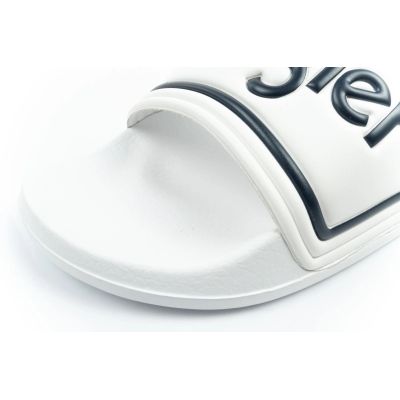 6. Wrangler klapki sportowe męskie Averell Slider wygodne laczki białe