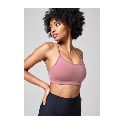 2. Stanik treningowy CASALL Strappy Sports Bra różowy