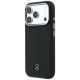 2. Etui Mercedes Leather Semi Wrap Wood Effect MagSafe na iPhone 17 Pro Max - czarne