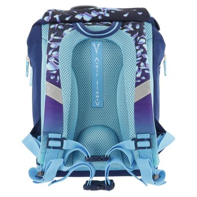 5. Herlitz SoftLight Plus Greenline Blue Ice zestaw do plecaka szkolnego Dziewczyna Poliester Niebieski, Granatowy (marynarski)
