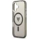 6. Etui Guess IML Gradient Triangle Logo MagSafe na iPhone 17 - czarne