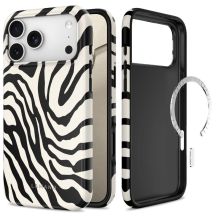Etui Tech-Protect Lamano MagSafe na iPhone 18 Pro / 17 Pro - biało-czarne