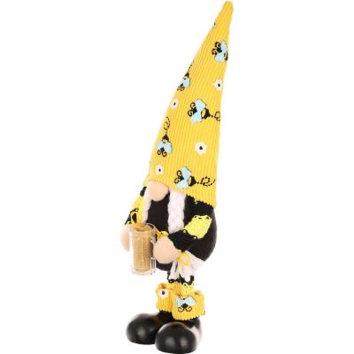 8. SKRZAT GNOM PSZCZÓŁKA 25CM DEKORACJA WIOSENNA