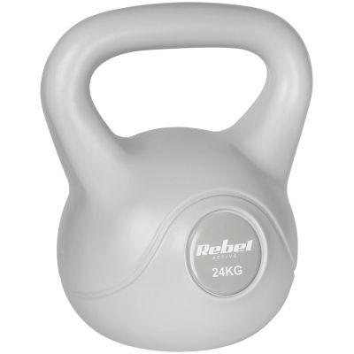 7. REBEL ACTIVE KETTLEBELL BITUMICZNY 24 KG RBA-2322G-24 SZARY