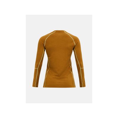 2. Koszulka Termiczna PEAK PERFORMANCE Magic Crew Wool-blend Baselayer Women brązowy