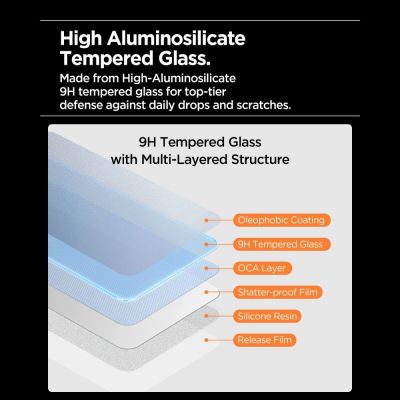 10. Szkło hartowane Spigen Glas.tR AlignMaster Slim 2-Pack na OnePlus 15