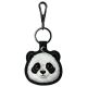 4. Zestaw Nimmy Big Eyed Pet 2.0 Panda 3w1 torebka na telefon + portfel + etui na lokalizator - czarny