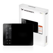 Waga kuchenna Wozinsky WIK-16 inteligentna z wyświetlaczem cyfrowym Bluetooth aplikacja - czarna