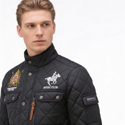 5. Kurtka męska Geographical Norway BELIFICIO  MEN 001 NAVY (WY4492H/GN-MARINE)