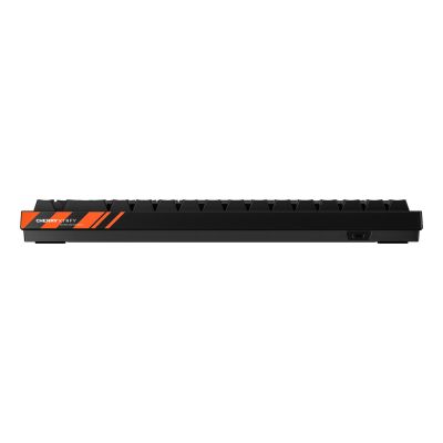 3. CHERRY K5 PRO TMR COMPACT klawiatura Gaming USB QWERTZ Niemiecki Czarny, Pomarańczowy