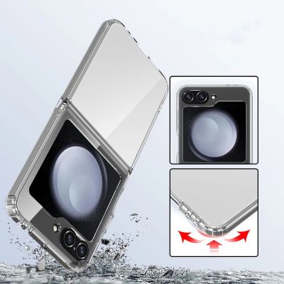 3. Etui Tech-Protect FlexAir Hybrid na Samsung Galaxy Z Flip 6 / 7 FE - przezroczyste