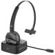 4. Conceptronic POLONA03BDA słuchawki/zestaw słuchawkowy Bezprzewodowy Opaska na głowę Biuro/centrum telefoniczne Bluetooth Podstawka do ładowania Czarny