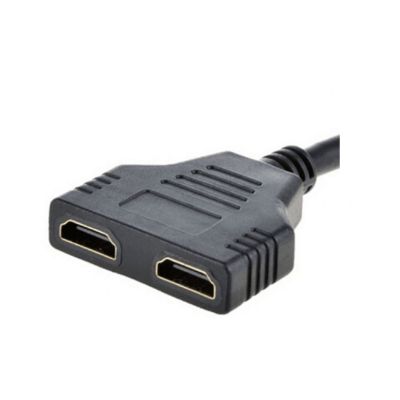 2. Adapter GEMBIRD DSP-2PH4-04 (HDMI M - 2x HDMI F; 0,20m; kolor czarny)
