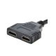 2. Adapter GEMBIRD DSP-2PH4-04 (HDMI M - 2x HDMI F; 0,20m; kolor czarny)