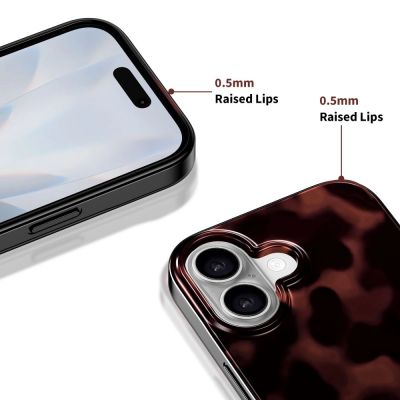 6. Etui Tech-Protect Lamano MagSafe na iPhone 17 - czarno-czerwone