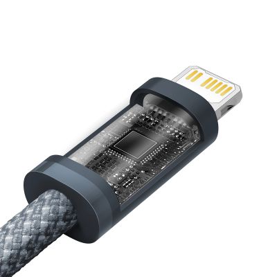 8. Kabel Baseus CALD000116 Lightning - USB-C PD 20W 480Mb/s 2m - szary