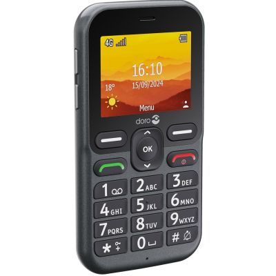 2. Doro Leva L10 6,1 cm (2.4") 120,7 g Czarny Telefon funkcjonalny