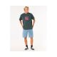4. Koszulka RIP CURL Raw Energy Zine Tee turkusowy
