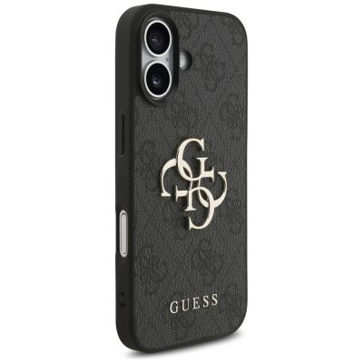 4. Etui Guess 4G Strap 4G Classic Logo na iPhone 17 - czarne