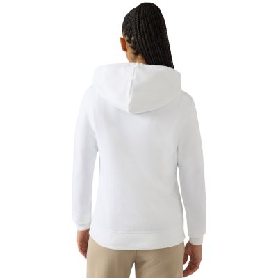 3. Bluza damska Champion Hoodie Sweatshirt biała 118404 WW001