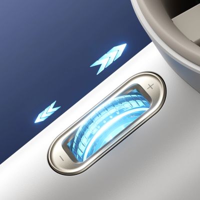 7. Mini dmuchawa Jisulife Handheld Fan Pro1 3600mAh FA53 (ABS) przenośny wiatraczek wentylator USB - biały