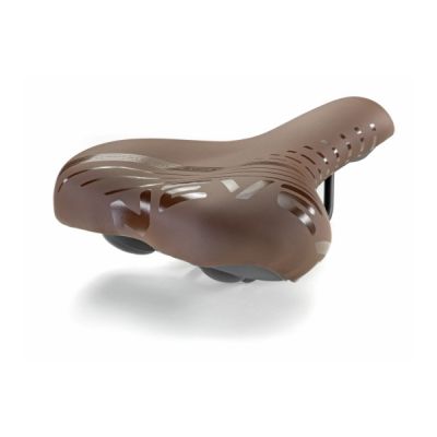 Siodełko NEVEA ciemno brązowe blister