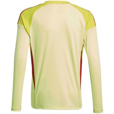 3. Koszulka bramkarska dla dzieci adidas Tiro 25 Competition Long Sleeve Jersey żółto-czerwona KJN2020