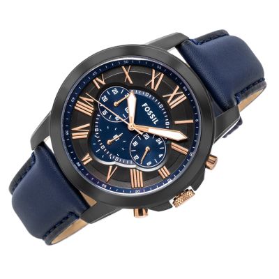 2. Zegarek Męski FOSSIL Grant Leather FS5061 + BOX