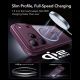 5. Etui ESR Classic Hybrid MagSafe na iPhone 18 Pro Max / 17 Pro Max - dark cherry