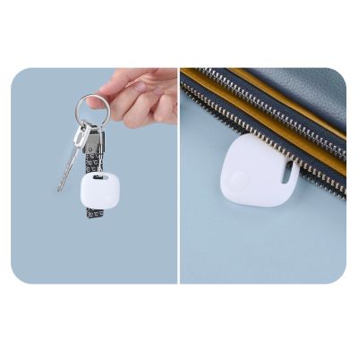 18. Baseus T2 Pro inteligentny lokalizator GPS do kluczy torebki dla dziecka biały (FMTP000002)