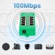 12. Extralink Gigabit PoE Injector 4 Portowy Aktywny, 4 porty Gigabit 802.3at/af, Mode A