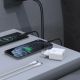 2. Ładowarka sieciowa Dudao A26TCEU PD QC 25W GaN USB-A USB-C z kablem USB-C - biała