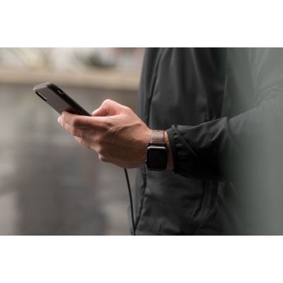 9. Nomad NM1A4RBM00 inteligentne akcesorium osobiste Band Brązowy Skóra