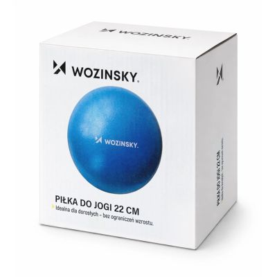 2. Piłka do ćwiczeń Wozinsky WPDP-N22 rehabilitacyjna 25cm - niebieska