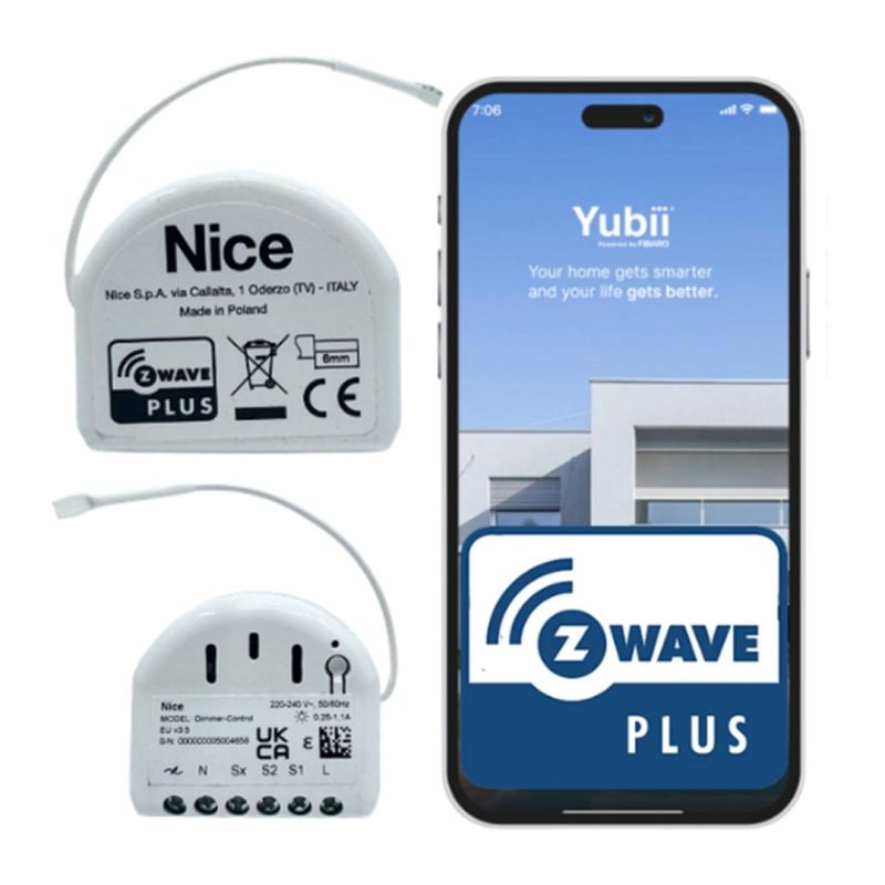 3. Ściemniacz oświetlenia Nice Z-Wave Dimmer-Control (FGD-212 EU)