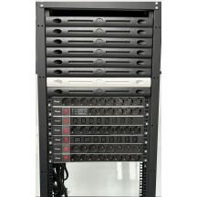 Equip 333319 rozdzielacz zasilania PDU 6 x gniazdo sieciowe 1U Czarny