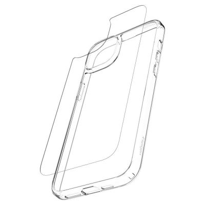 7. Etui Spigen Airskin Hybrid na iPhone 15 Plus - przezroczyste