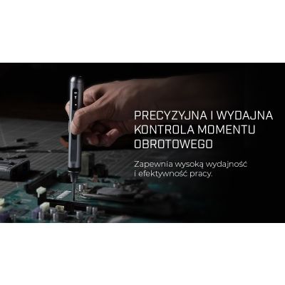 9. Extralink POWERLINK WKRETAK ELEKTRYCZNY 50 W 1 SET SCREWDRIVER ELECTRIC 50 IN 1