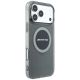 4. Etui Mercedes AMG IML Transparent Bicolor Block MagSafe na iPhone 18 Pro Max / 17 Pro Max - czarno-szare