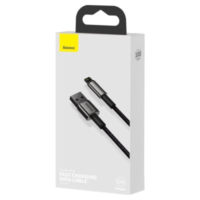 5. Baseus Tungsten kabel USB - Lightning 2,4 A 1 m czarny (CALWJ-01)