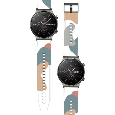 2. Strap Moro opaska do Huawei Watch GT2 Pro silikonowy pasek bransoletka do zegarka wzór 3