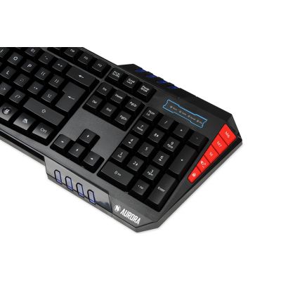 4. Klawiatura IBOX INFERNO IKS855 (USB 3.0; (EN); kolor czarny)