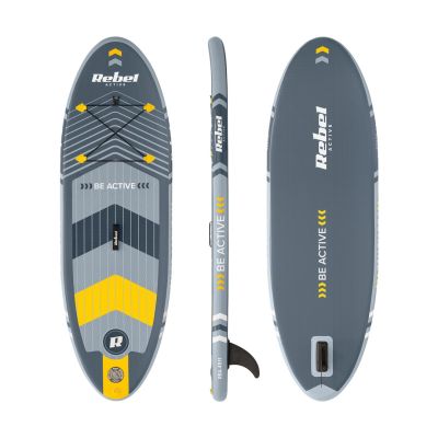 3. Deska SUP REBEL ACTIVE pompowana 244x76x10, zestaw